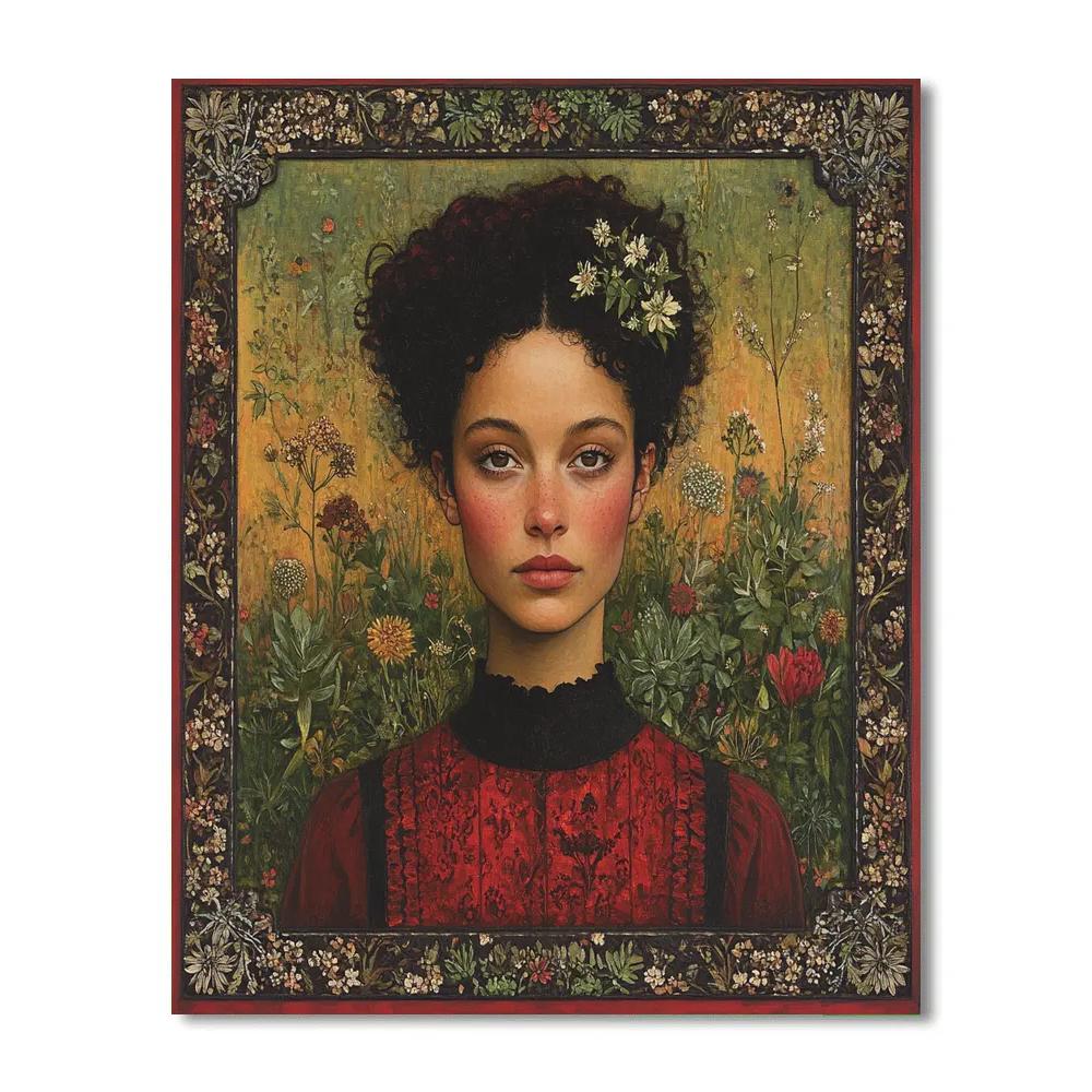 Frida Kahlo Inspired Garden Of Memories paint by numbers