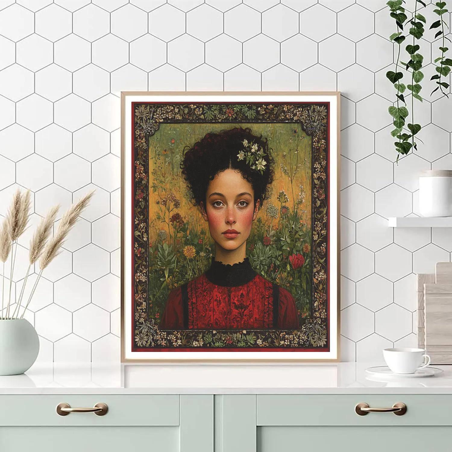 Frida Kahlo Inspired Garden Of Memories paint by numbers