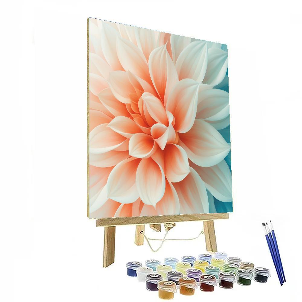 Georgia OKeeffe Inspired Desert Flowers Paint by numbers art