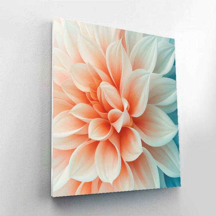 Georgia OKeeffe Inspired Desert Flowers Paint by numbers art