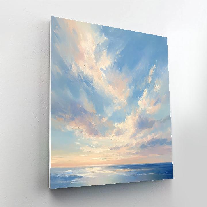 Edgar Degas Inspired Whisper Of Chiffon Clouds Number painting