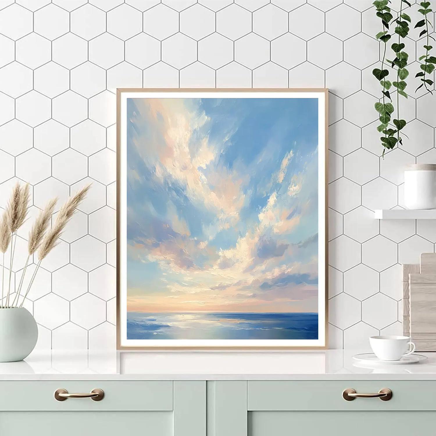 Edgar Degas Inspired Whisper Of Chiffon Clouds Number painting