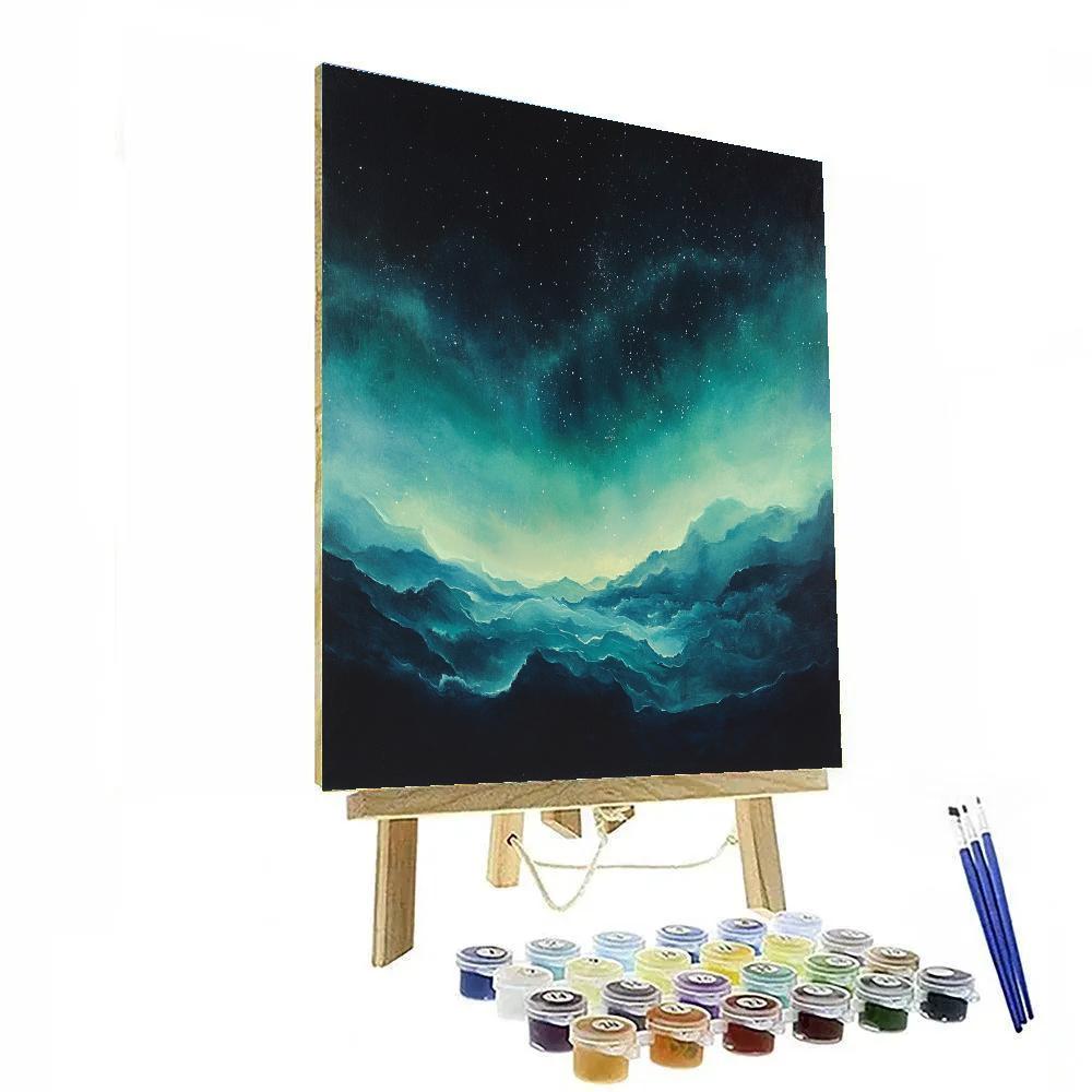Caravaggio Inspired Aurora Shimmer painting number kit