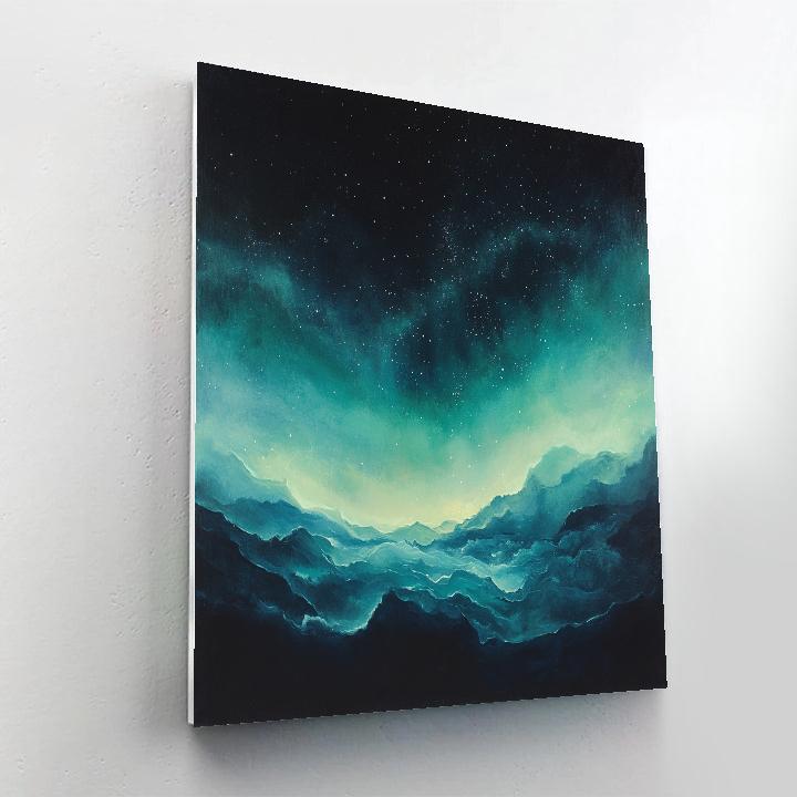 Caravaggio Inspired Aurora Shimmer painting number kit