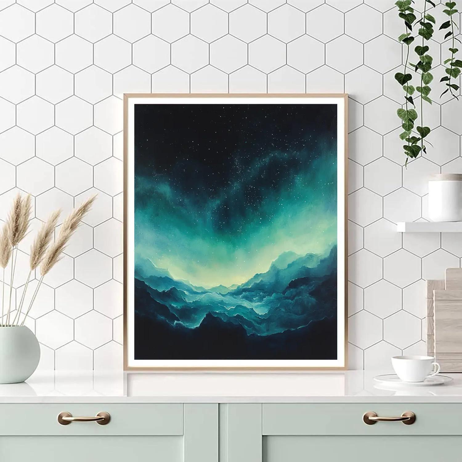 Caravaggio Inspired Aurora Shimmer painting number kit