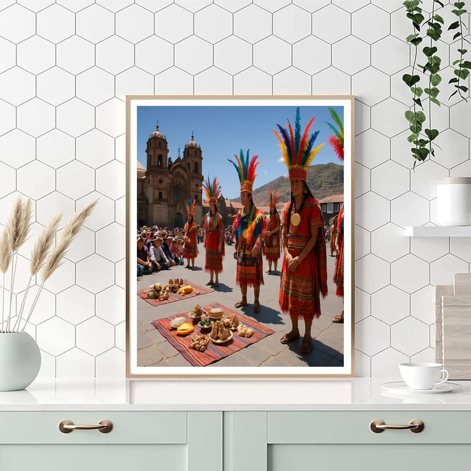 Inti Raymi Sun Ceremony In Cusco Paint by numbers kits
