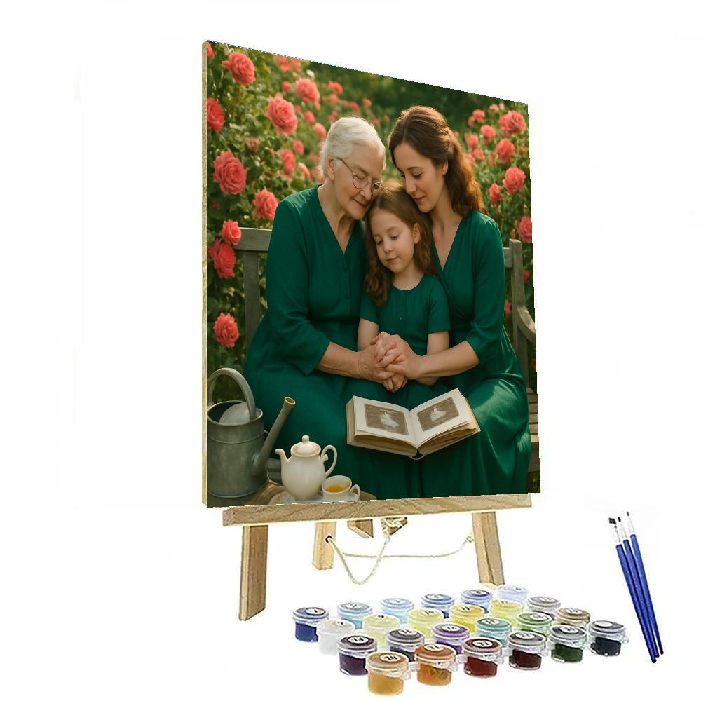 Garden Portrait Generations paint by number