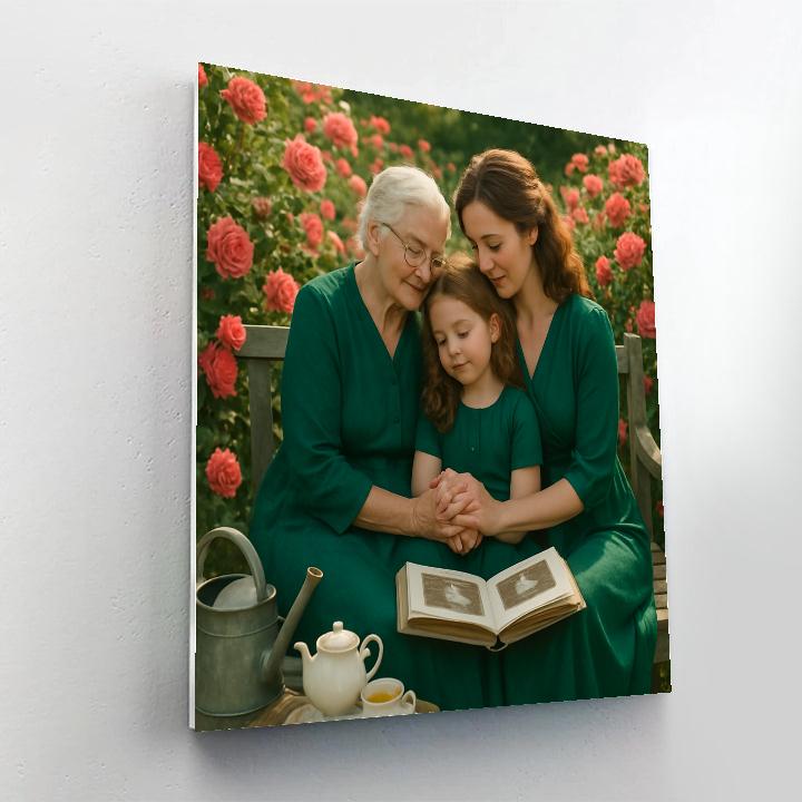 Garden Portrait Generations paint by number