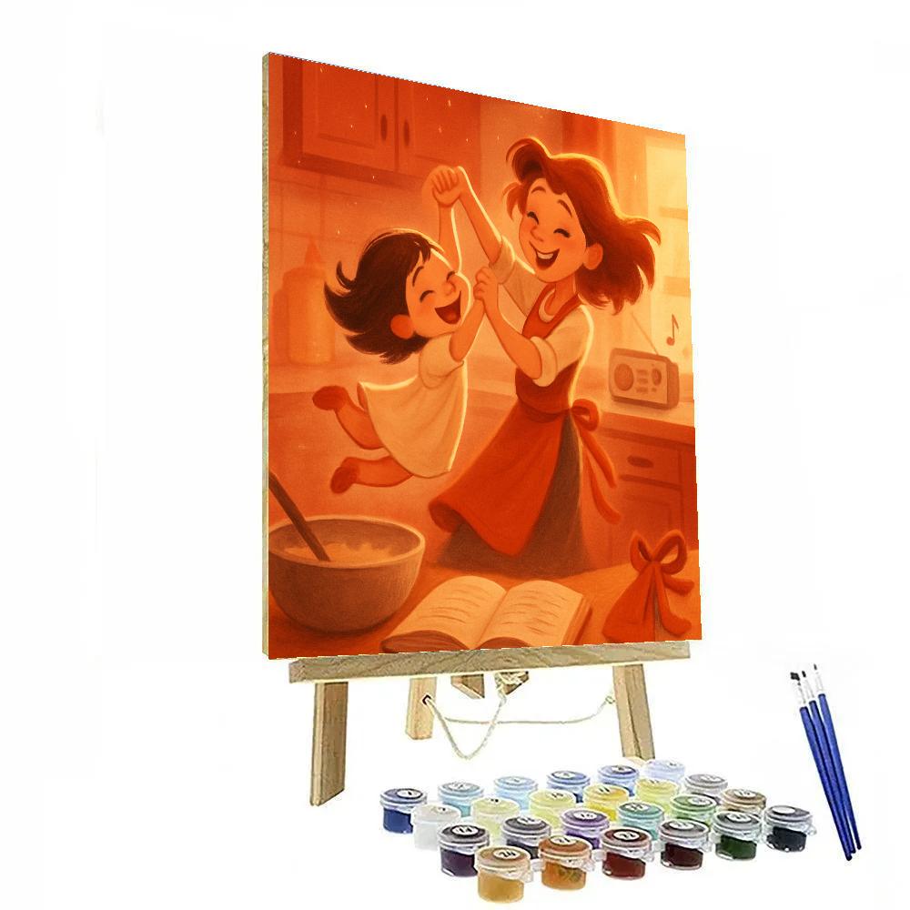 Kitchen Dance Lesson paint by number