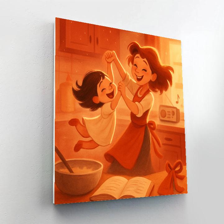 Kitchen Dance Lesson paint by number