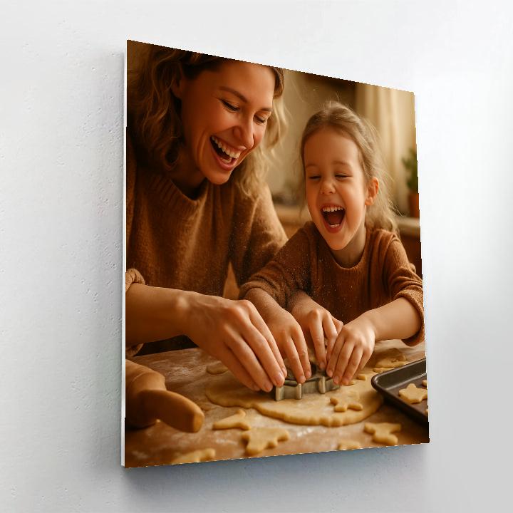 Baking Cookie Memories paint by color