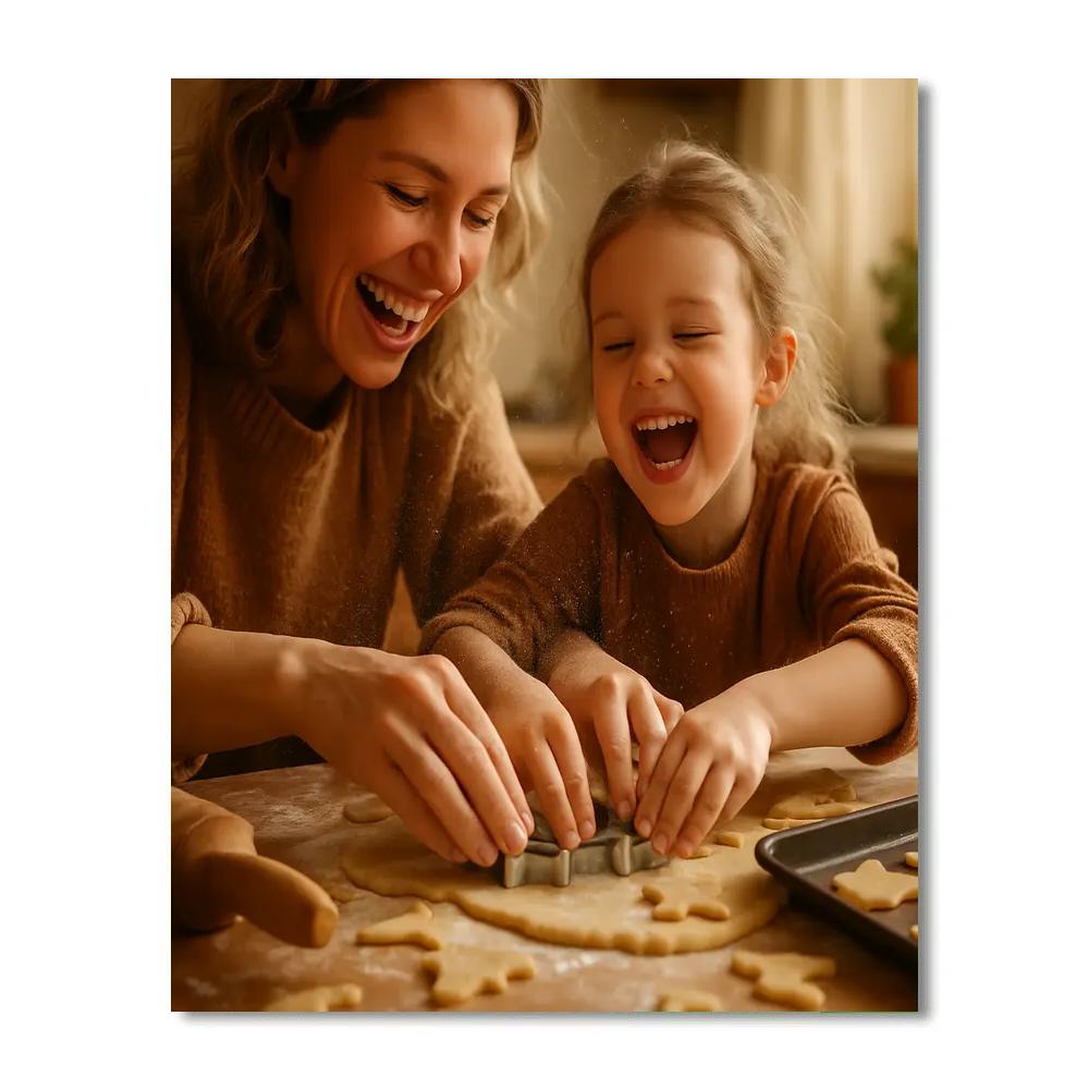 Baking Cookie Memories paint by color