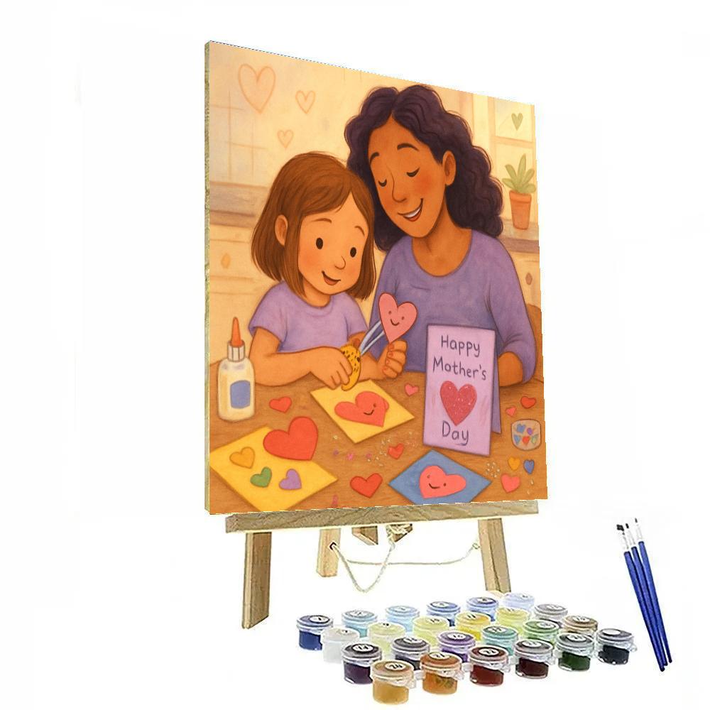 Creative Card Making Session paint by number