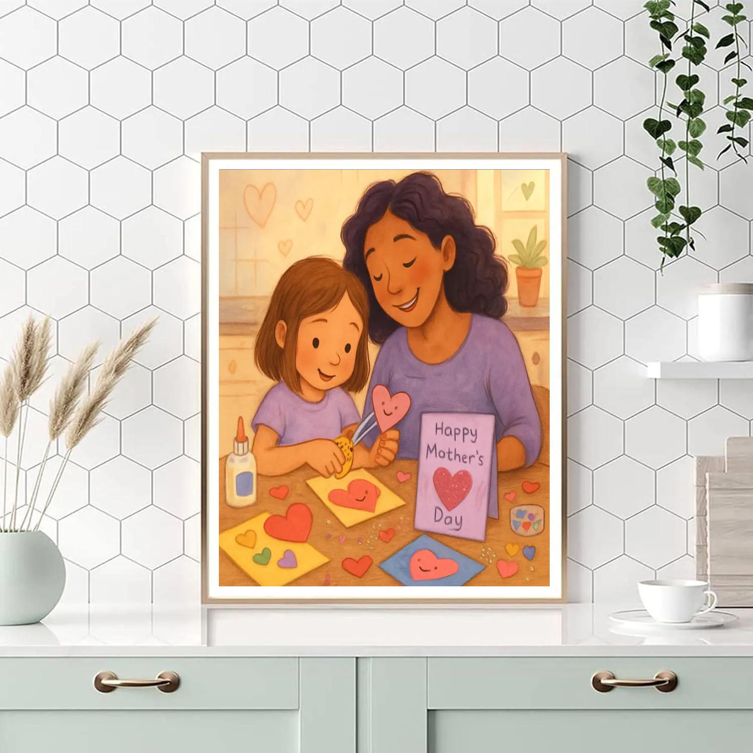 Creative Card Making Session paint by number