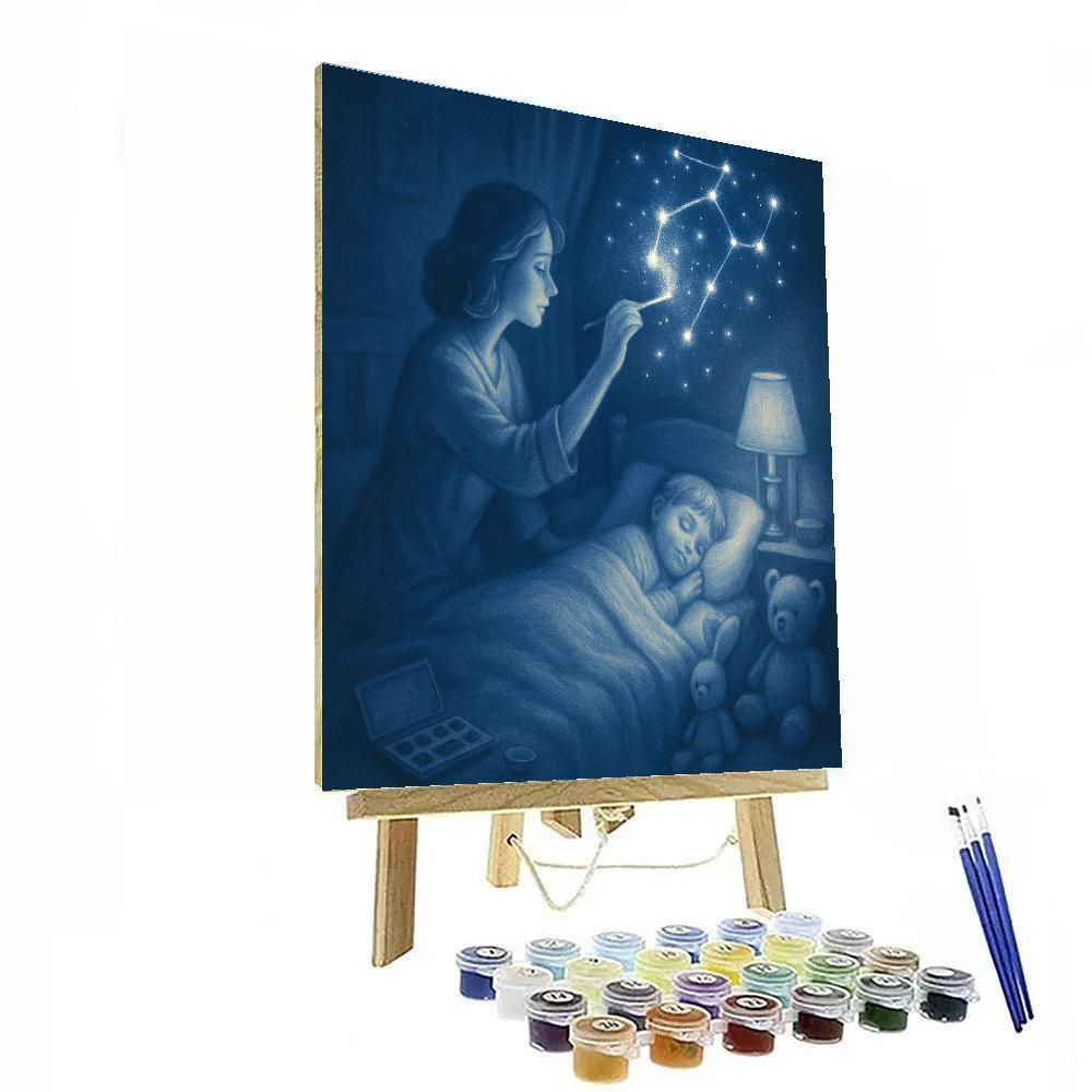 Bedtime Starglow Painting paint by color