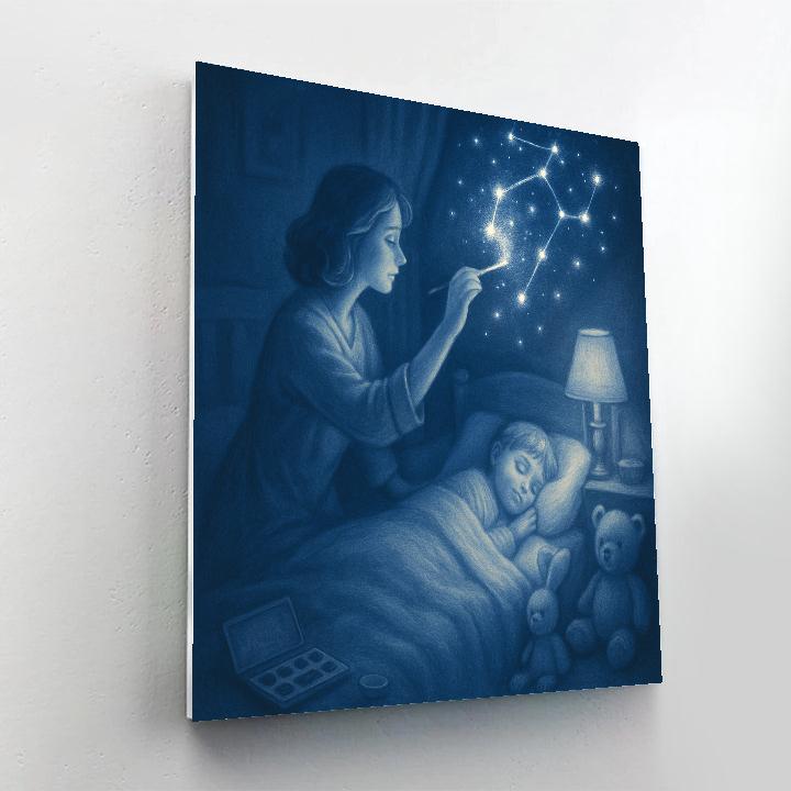 Bedtime Starglow Painting paint by color