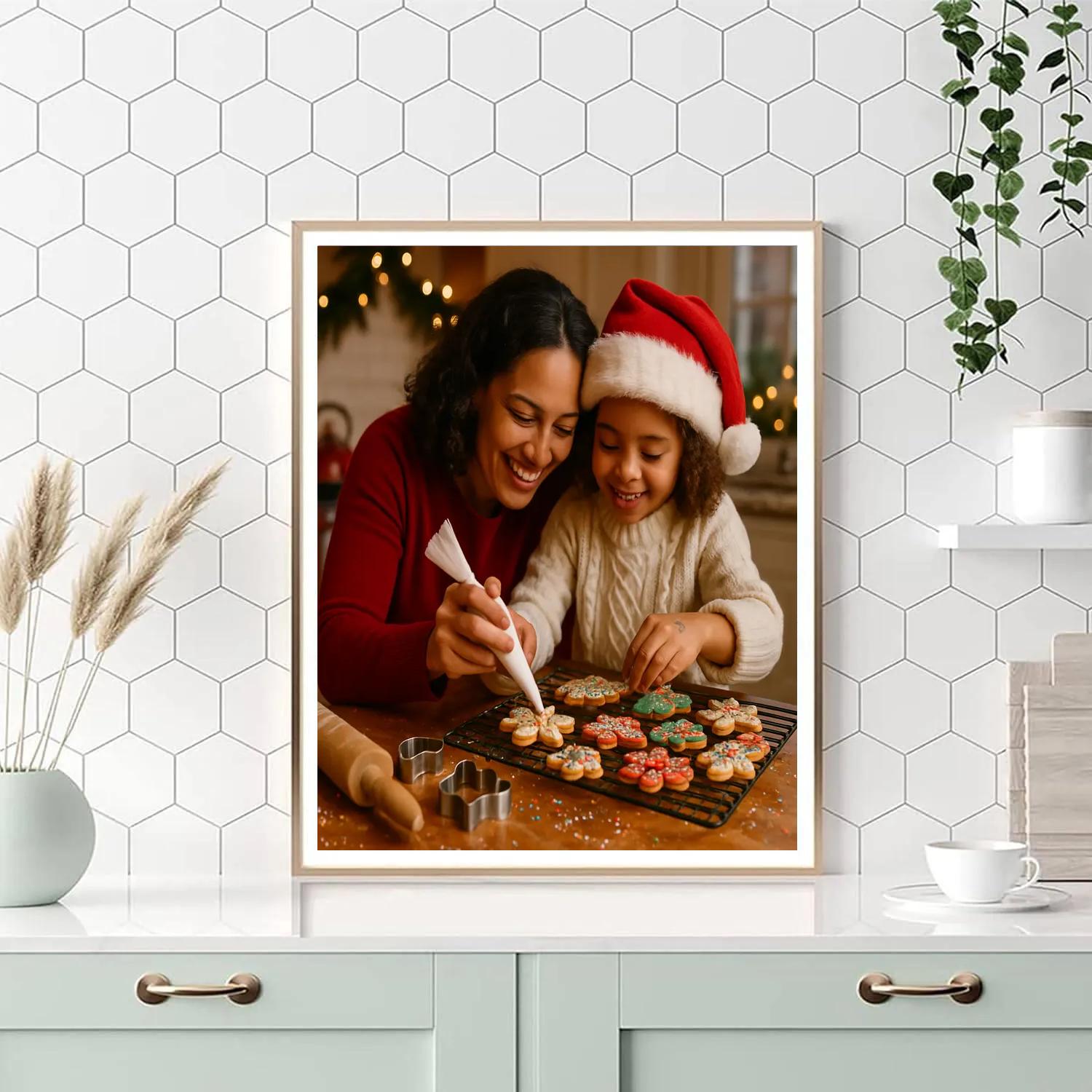 Holiday Cookie Decorating paint by color