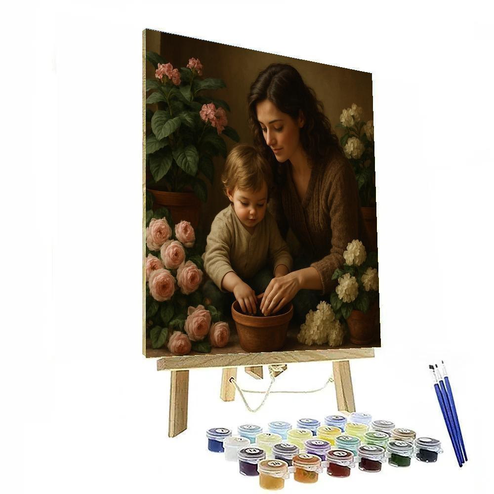 Garden Secrets With Mom Paint by numbers kits