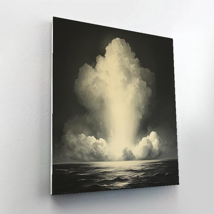 Caravaggio Inspired Cloud Chamber paint by numbers