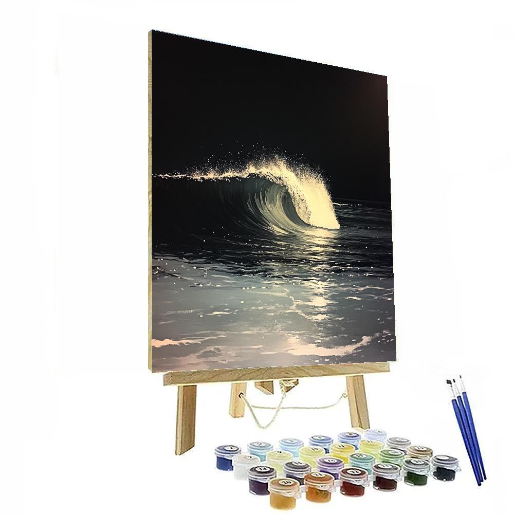 Caravaggio Inspired Oceanic Wave Crest painting number kit