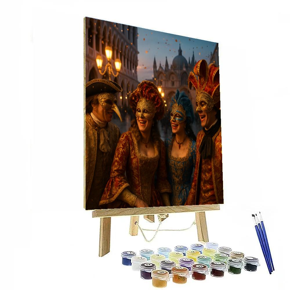 Carnival Of Venice paint by color