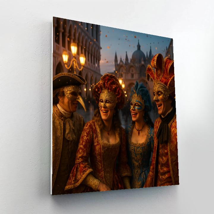 Carnival Of Venice paint by color