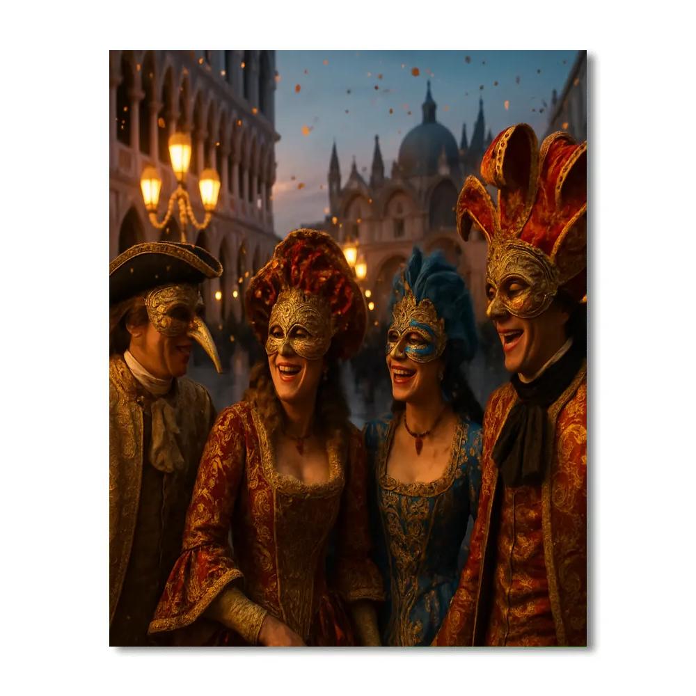 Carnival Of Venice paint by color