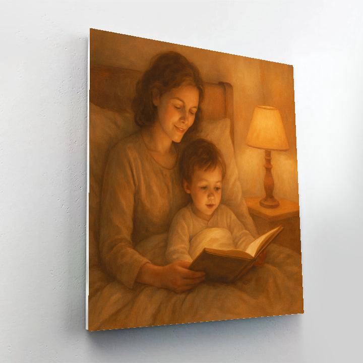 Bedtime Storytime Glow Numbered painting kits