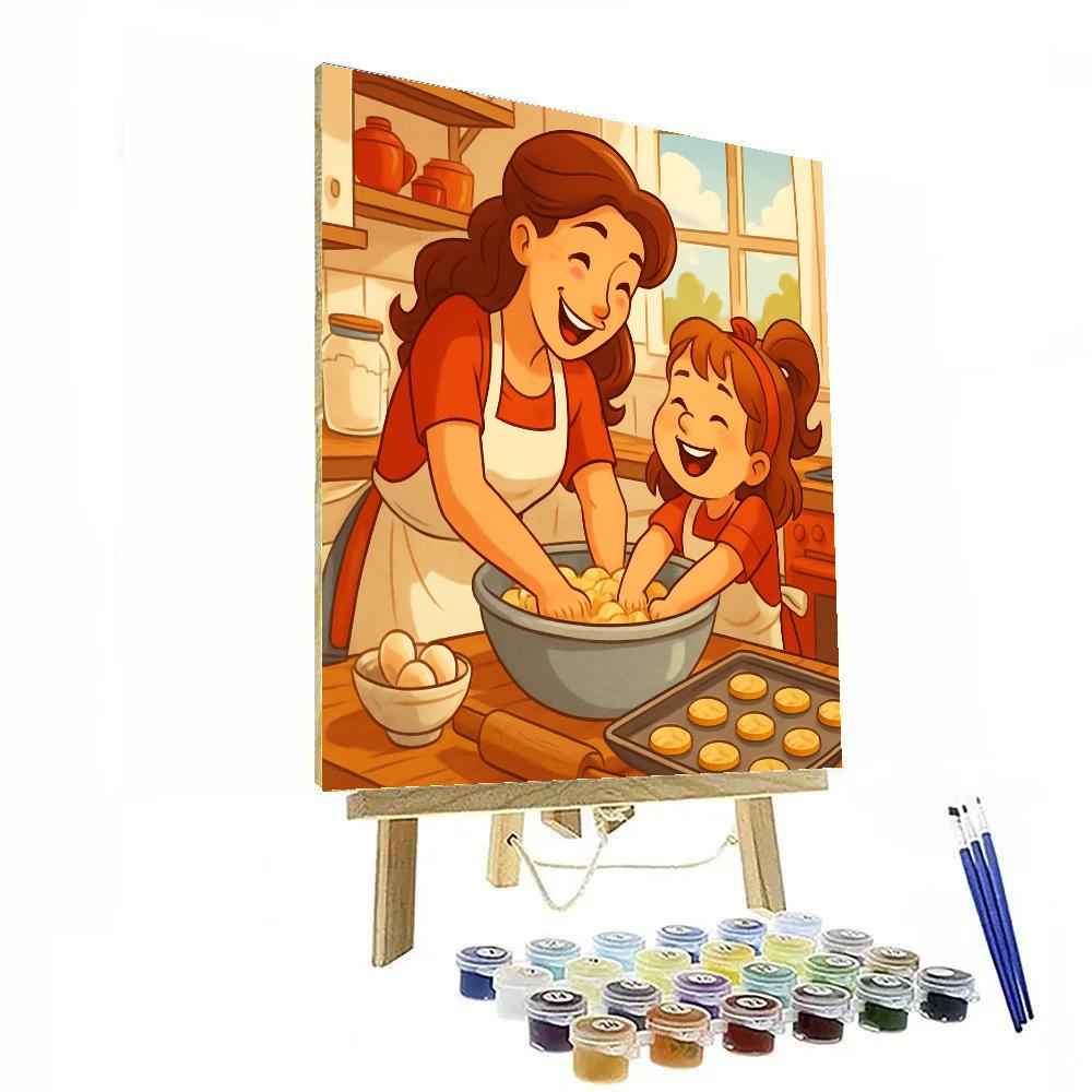 Cooking Up Love Paint by numbers kits