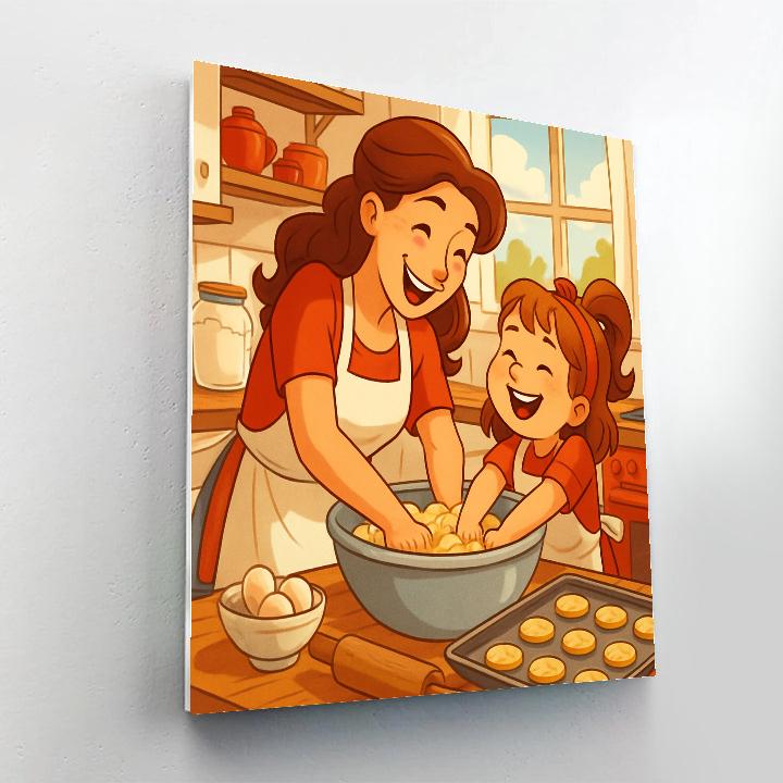 Cooking Up Love Paint by numbers kits