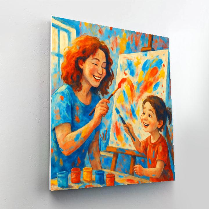 Painting Memories Together Number painting