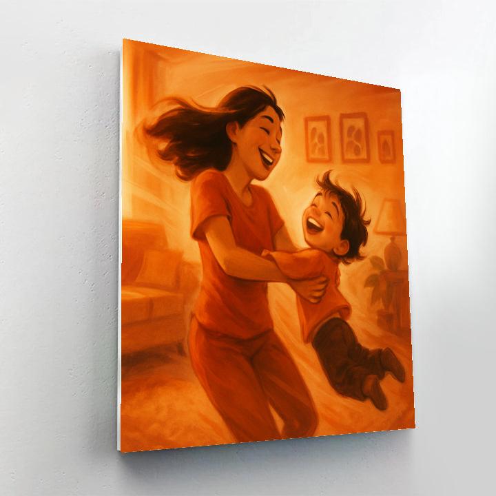 Dancing In The Living Room paint by color