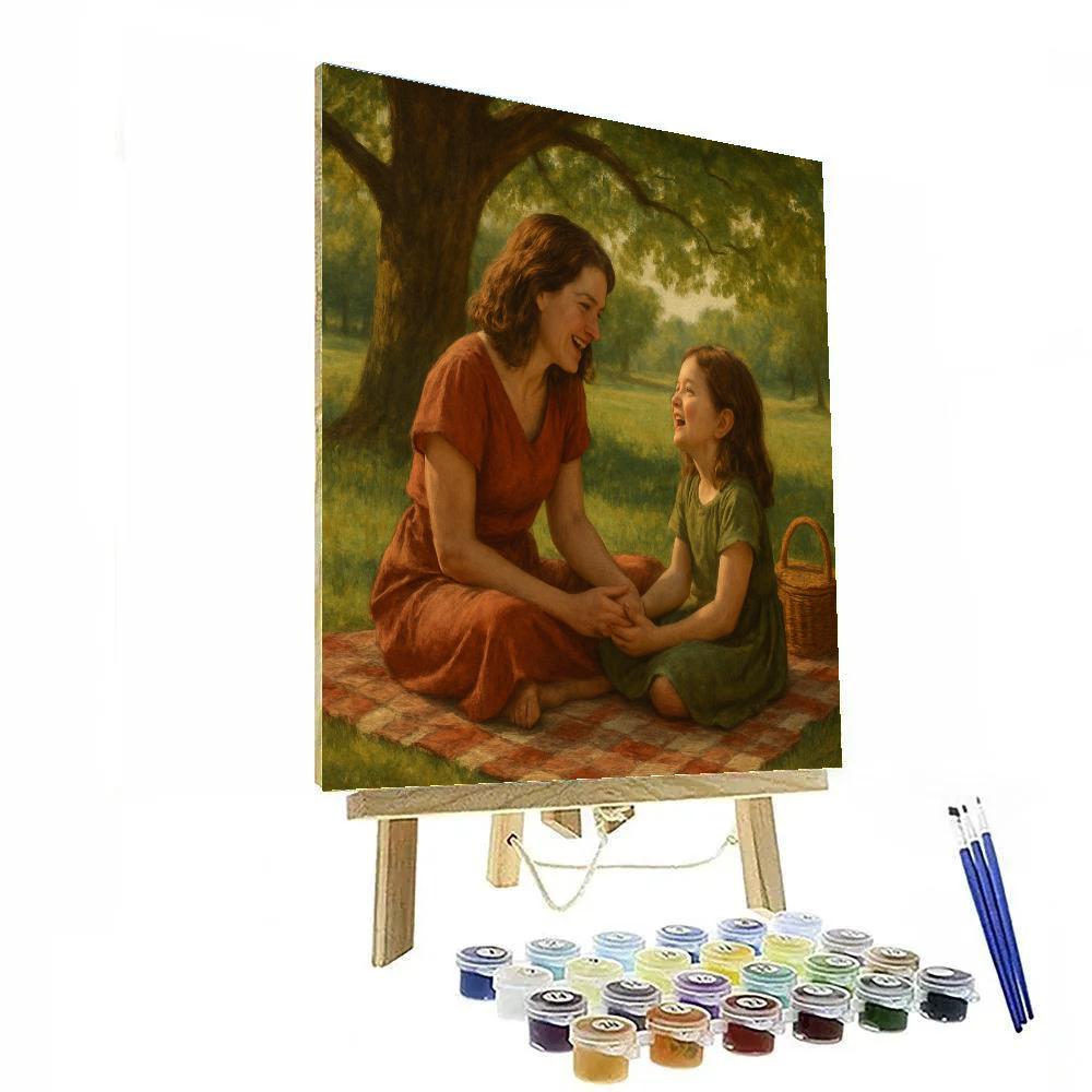 Picnic Blanket Stories paint by number