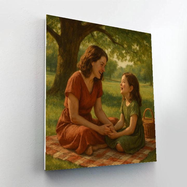 Picnic Blanket Stories paint by number