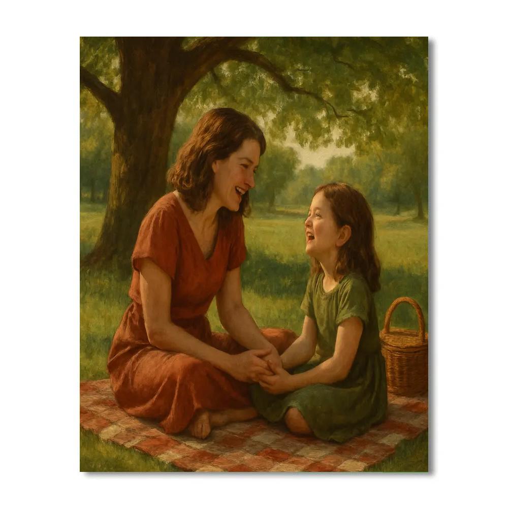 Picnic Blanket Stories paint by number