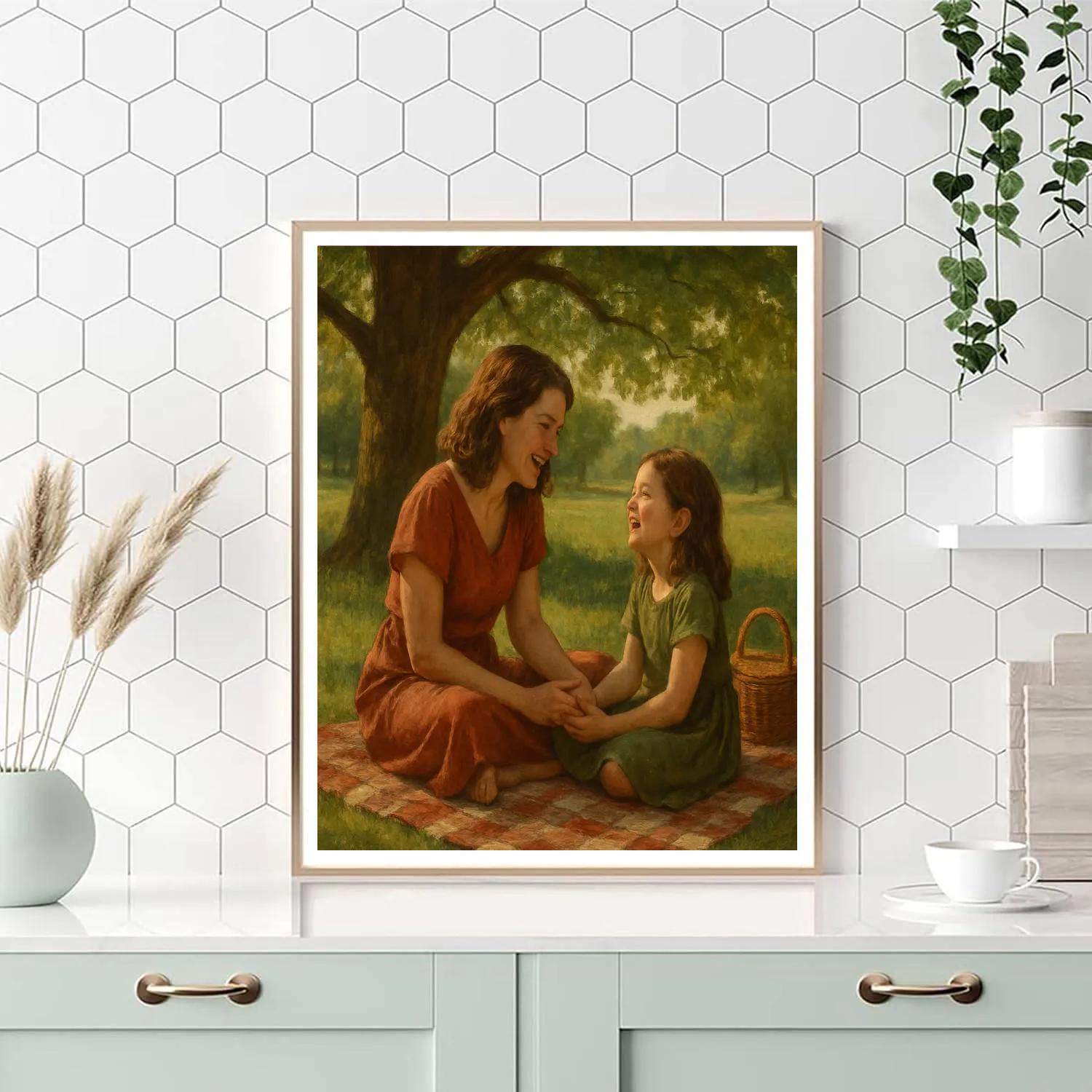 Picnic Blanket Stories paint by number