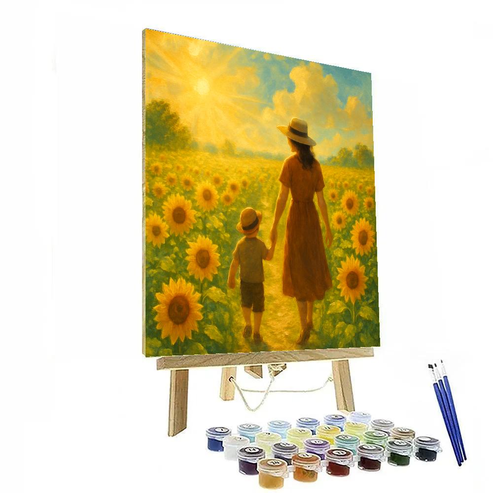 Natures Gift To Mothers Landscape DIY paint by numbers