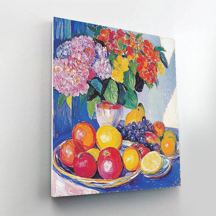 Henri Matisse Inspired Vibrant Still Life Paint by numbers kits