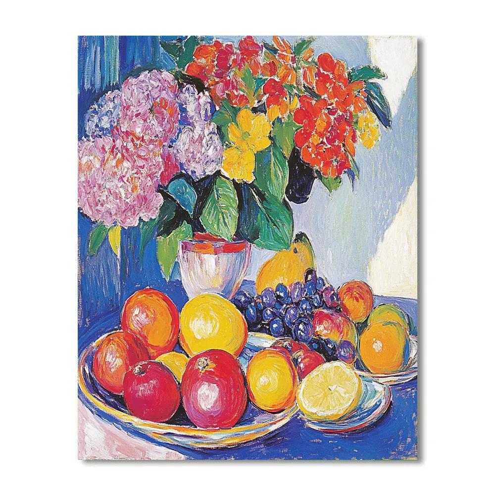 Henri Matisse Inspired Vibrant Still Life Paint by numbers kits