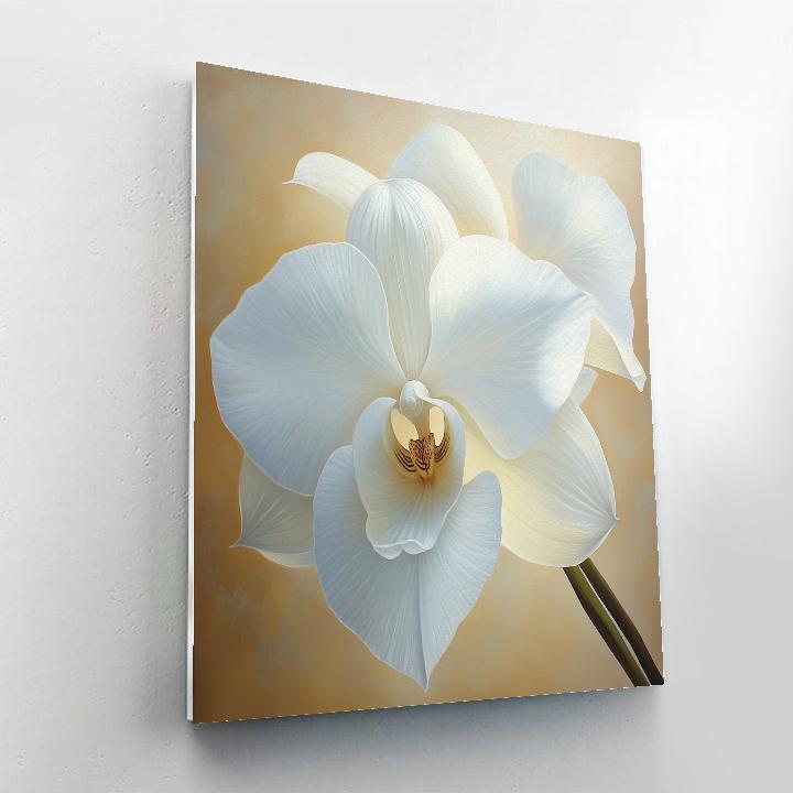 Georgia O’Keeffe Inspired Majestic Orchid painting number kit