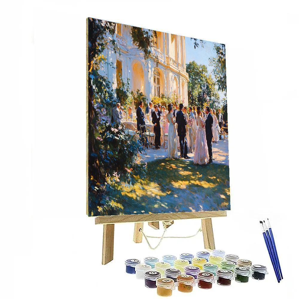 John Singer Sargent Inspired Summer Garden Party Painting by numbers kit
