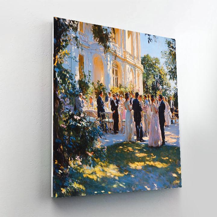 John Singer Sargent Inspired Summer Garden Party Painting by numbers kit