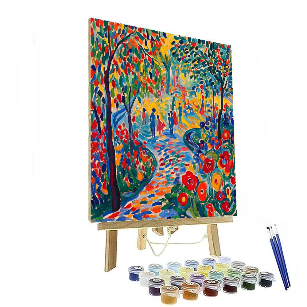 Matisse Inspired Garden Celebration Paint by numbers kits
