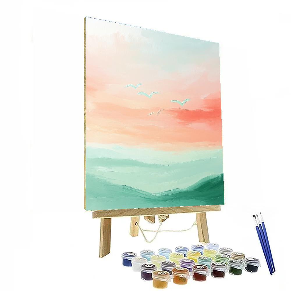 Edgar Degas Inspired Dawn Chorus Abstract Paint by numbers kits