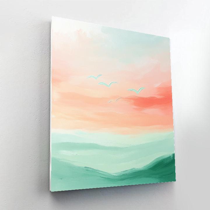 Edgar Degas Inspired Dawn Chorus Abstract Paint by numbers kits