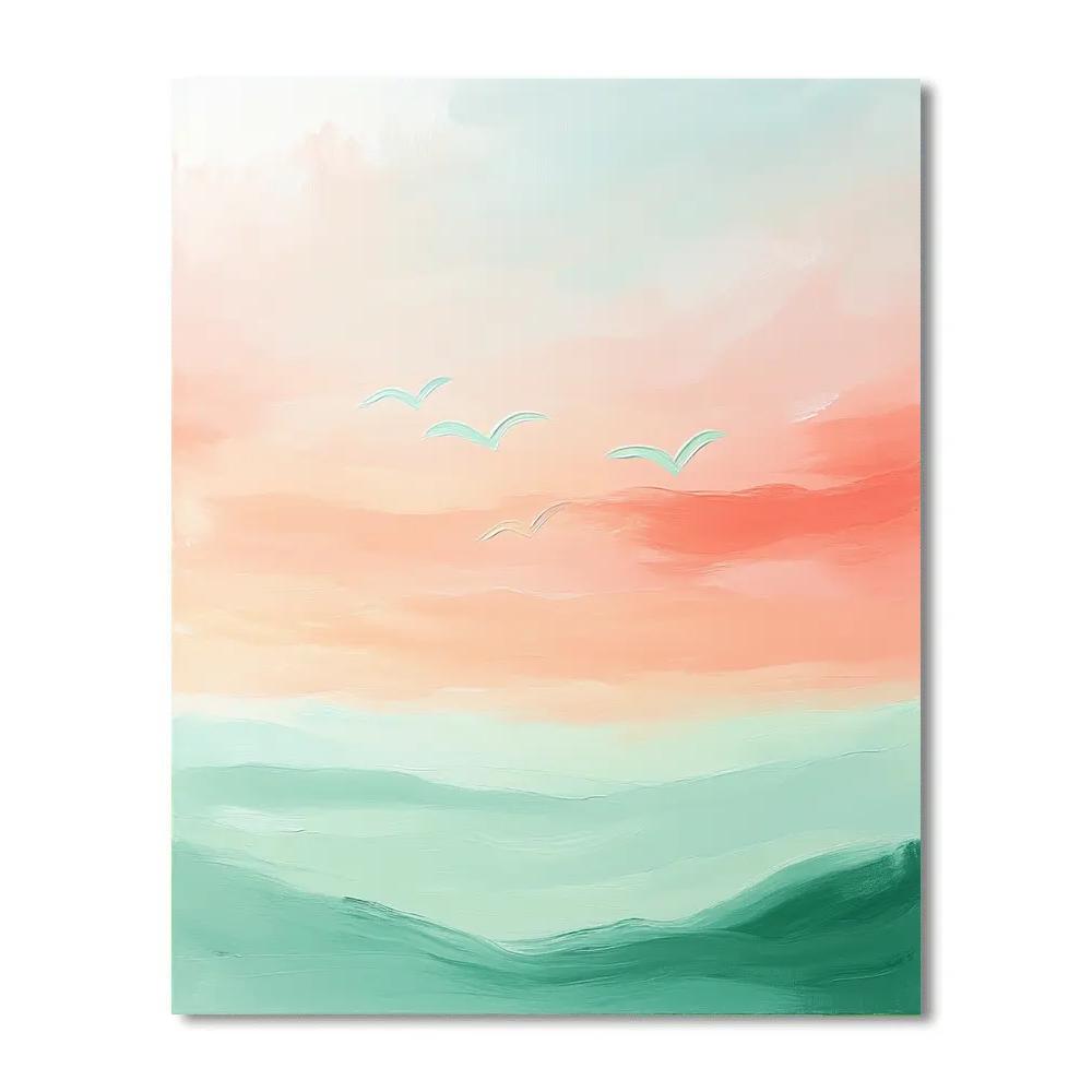 Edgar Degas Inspired Dawn Chorus Abstract Paint by numbers kits