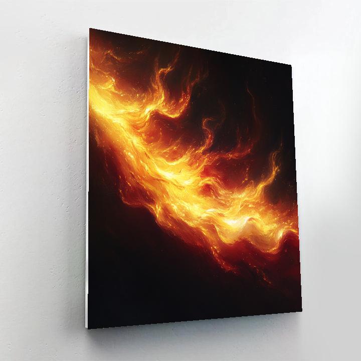 Caravaggio Inspired Solar Flare Numbered painting kits