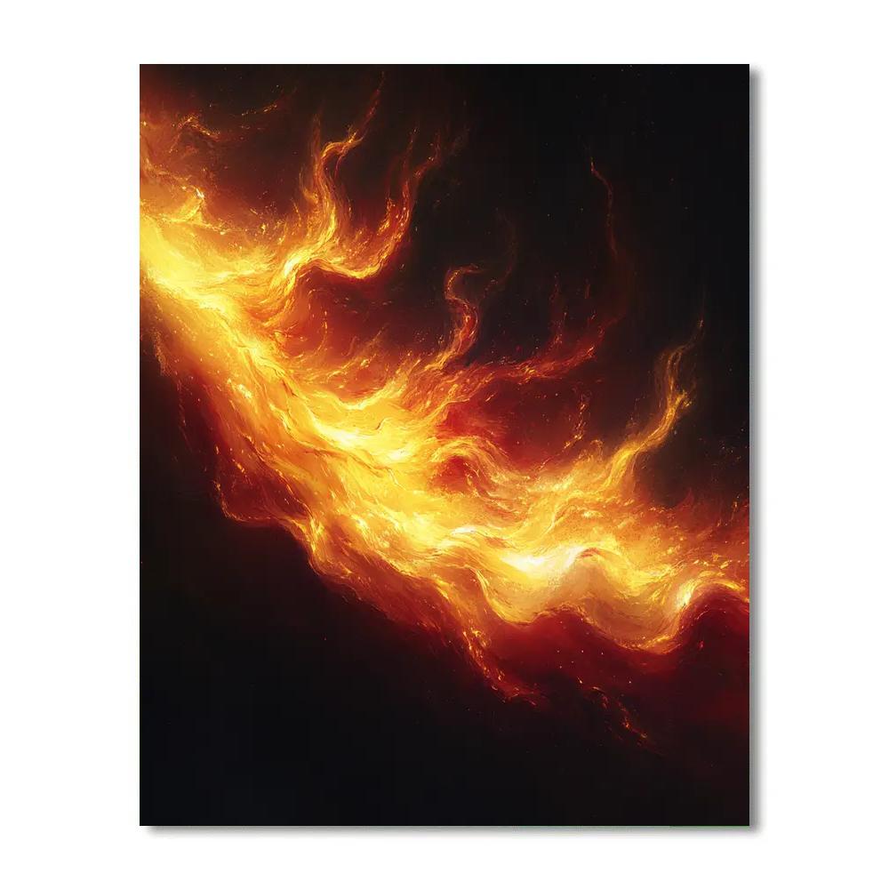 Caravaggio Inspired Solar Flare Numbered painting kits