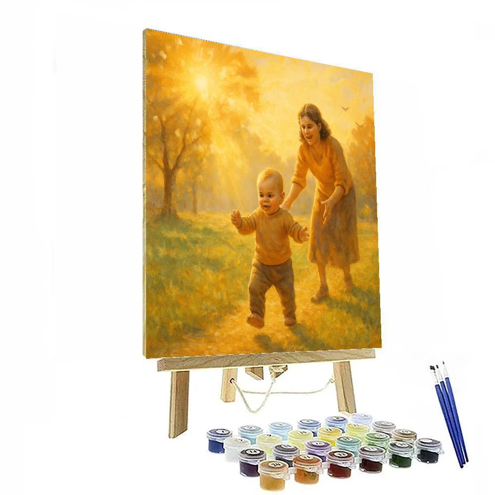 Sunrise First Steps Painting by numbers kit