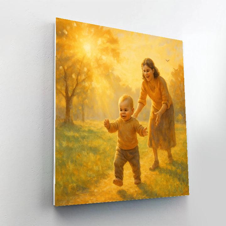Sunrise First Steps Painting by numbers kit